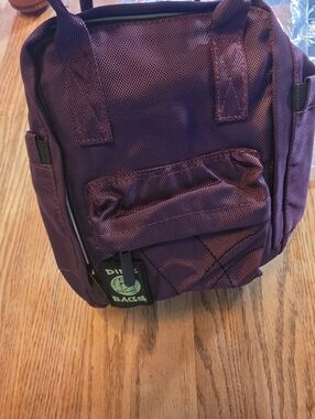 🍇 Dime Bags Plum Nylon Hot Box Mini Backpack - Water Resistant